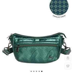 Lug Dash Crossbody Bag - Wickedly Green - Brand New